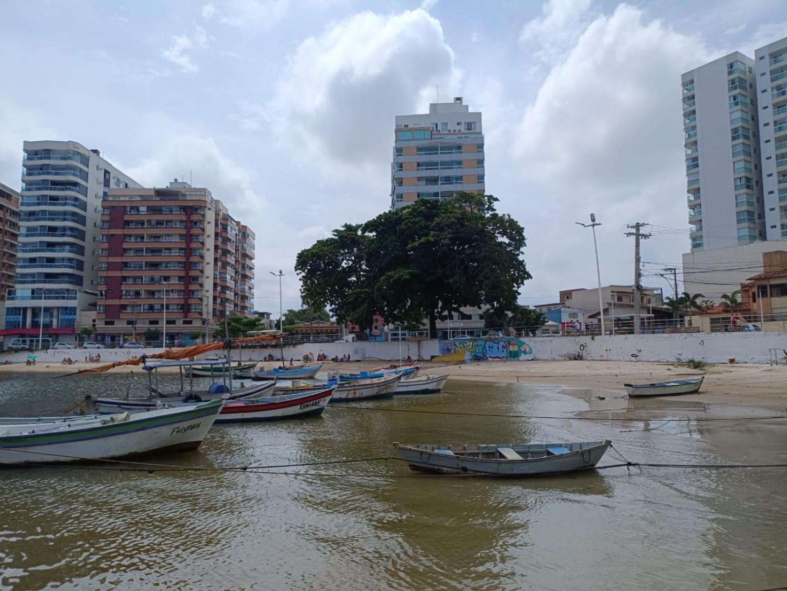 Apartamento Pe Na Areia, Wi-Fi E Garagem Privativa Inicio Da Praia Do Morro Guarapari Exterior foto
